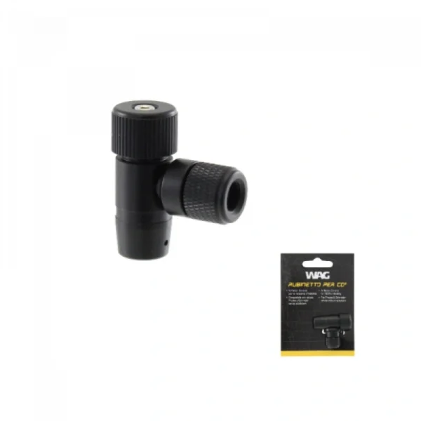 RACCORDO RUBINETTO X CO2 WAG CON DOPPIA FILETTO