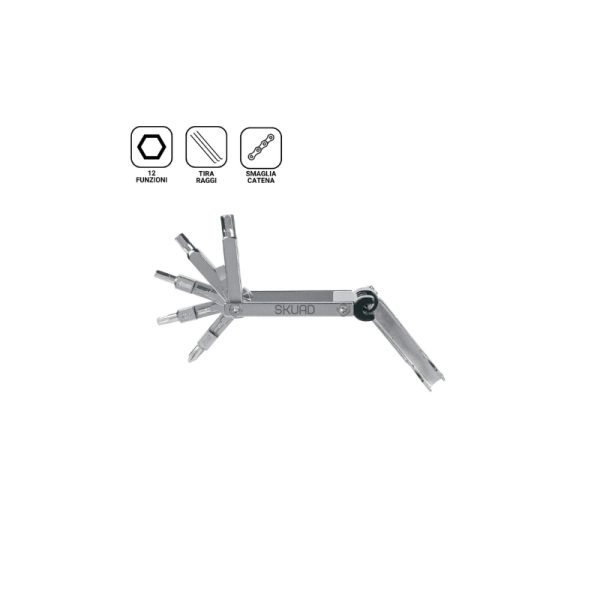 MULTITOOL SKUAD 12 ATTREZZI 